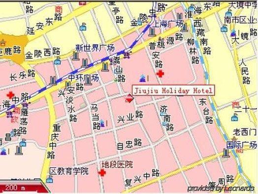 Jiujiu Holiday Hotel Xangai Exterior foto